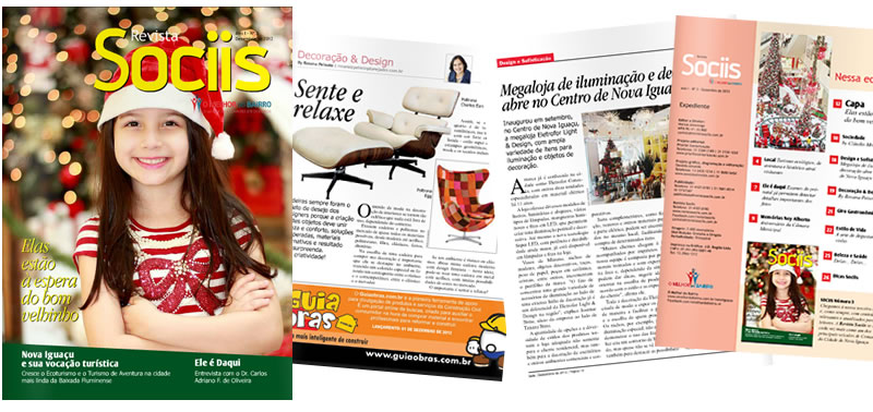 Projeto gráfico e diagramação de Revista Sociis - Nova Iguaçu - RJ Osvaldo Almeida Designer e Diagramador. Projeto gráfico, diagramação e editoração de jornais, revistas, catálogos e livros. Diagramador experiente e criativo. Brasil e exterior. Itanhaém - Baixada Santista - SP