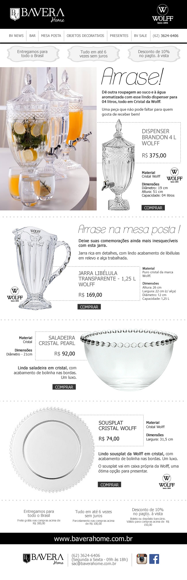 E-mail marketing para loja virtual | Osvaldo Almeida Designer gráfico freelancer