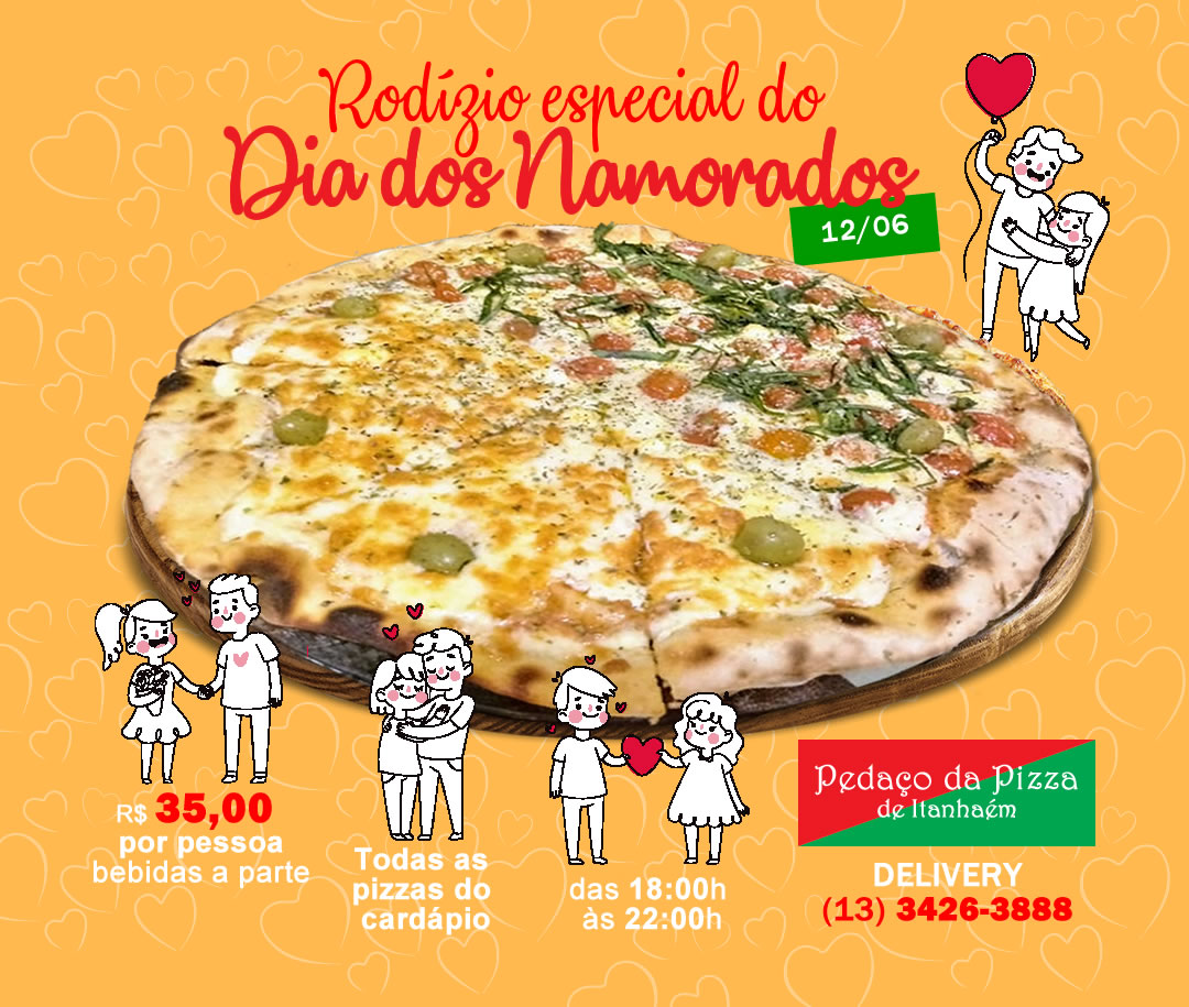 Imagem para Facebook/Instagram para Pedaço da Pizza 