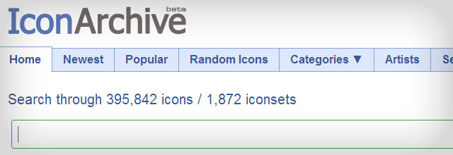 IconArchive tem mais de 500.000 ícones para os desenvolvedores web , usuários finais e artistas gráficos