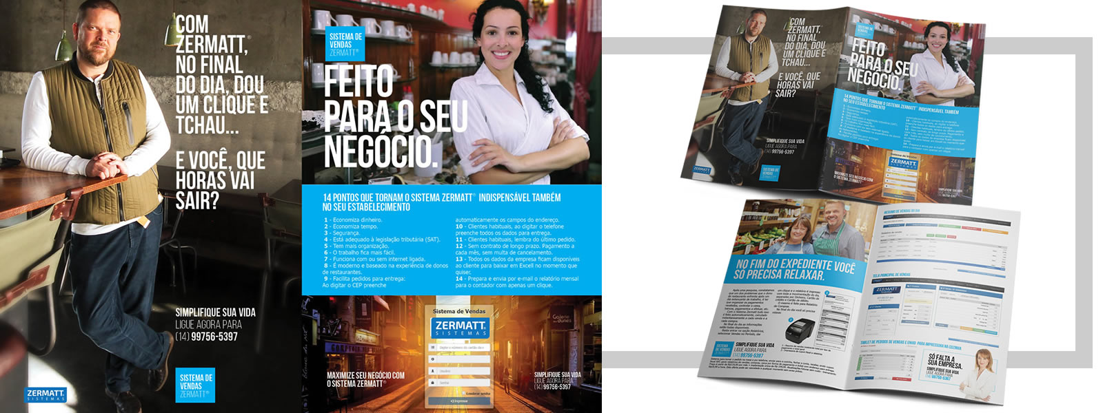 Folder para Sistema de Restaurantes Zermatt  Sistemas - A4